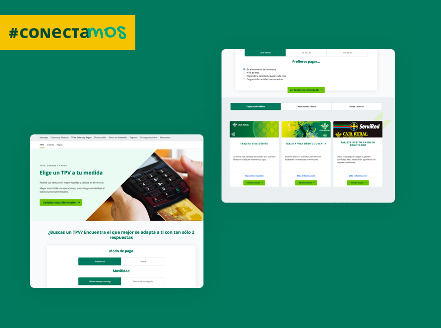 Recomendador de tarjetas y de TPVs