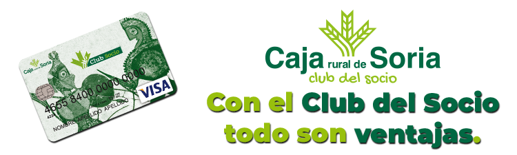 Con el Club del socio de Caja Rural de soria, todo son ventajas.