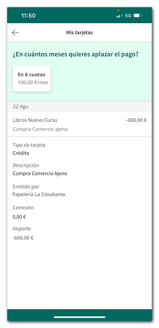 Instrucciones Cómo aplazar 2