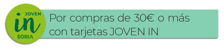 Joven_in: Por compras iguales o superiores a 30 euros con tu tarjeta Joven In
