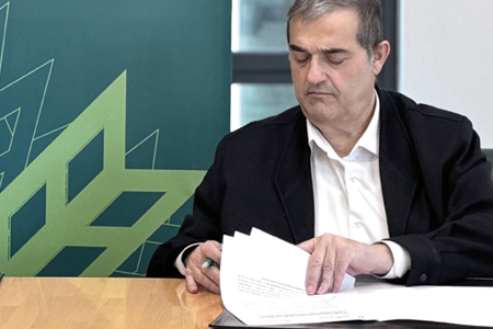 Alberto Santamaría, presidente de la Cámara de Comercio