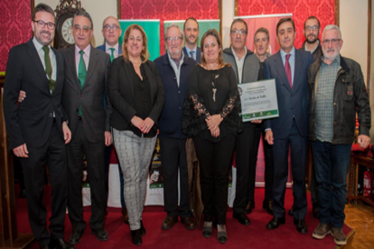 Acto institucional en el circulo Amistad Numancia de Soria de "La ruta dorada de la trufa"