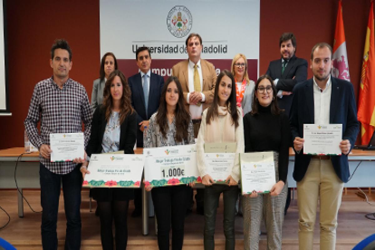 Acto de Clausura del Curso 2017/2018 de la Cátedra CI Caja Rural de Soria y la entrega del Premio al Mejor Trabajo Fin de Grado del Campus.