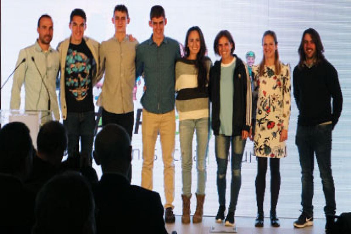 Deportistas sorianos, imagen de la nueva campaña de Caja Rural de Soria