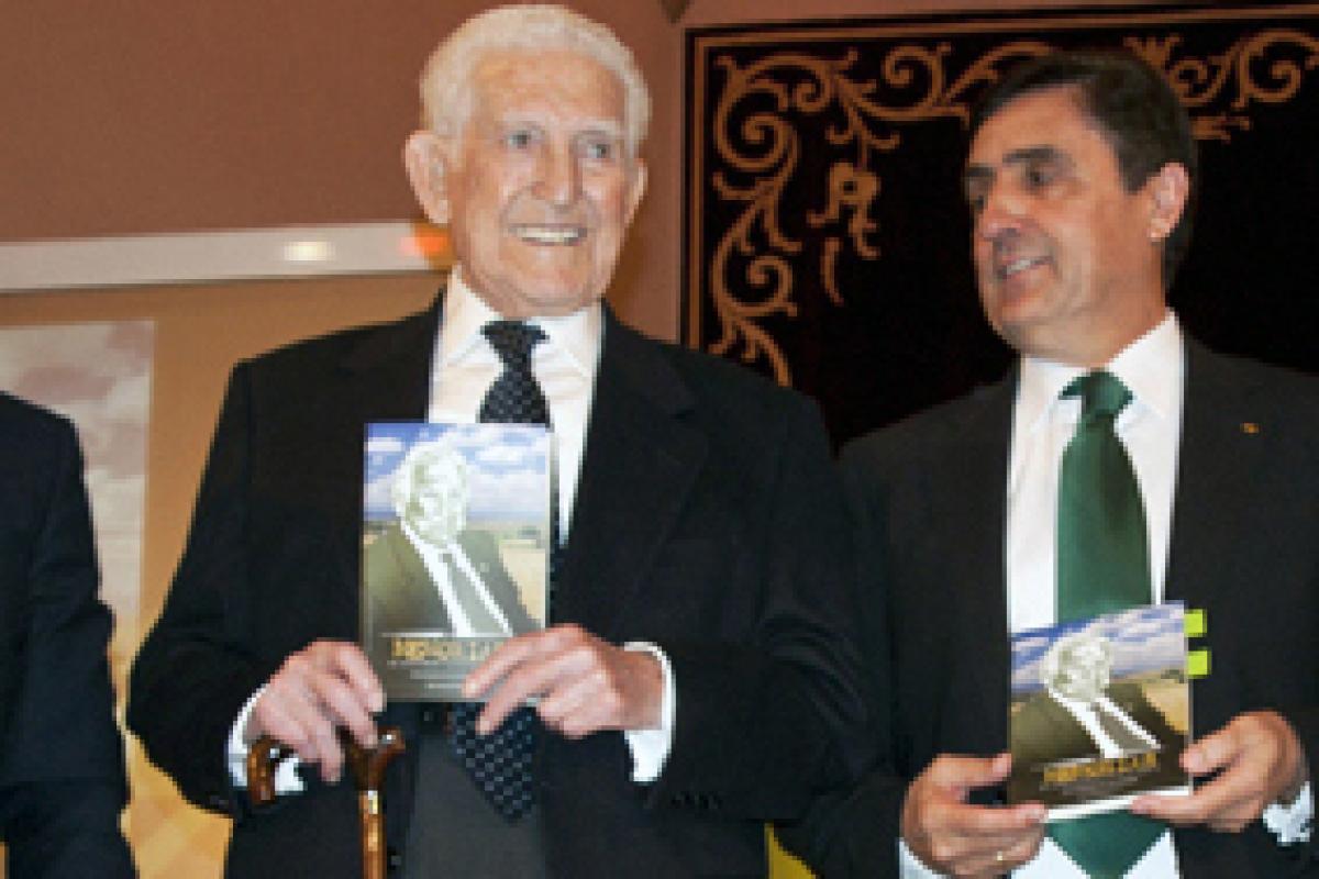 Jesús Borque Guillén uno de los fundadores de Caja Rural de Soria y de la cooperativa COPISO