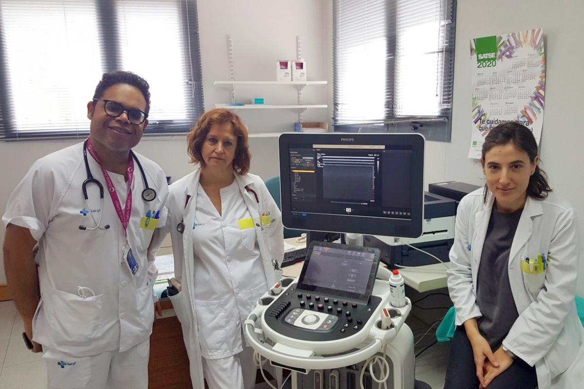 Accion solidaria Soria contra el Covid-19 dona equipo de ecografía