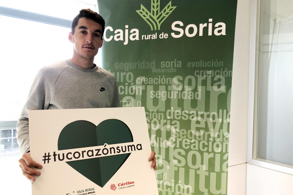 Dani Maeo contribuye con el proyecto de CRS y Cáritas lanzándo un mensaje entre los usuarios de la red para animarles a sumarse al reto. 