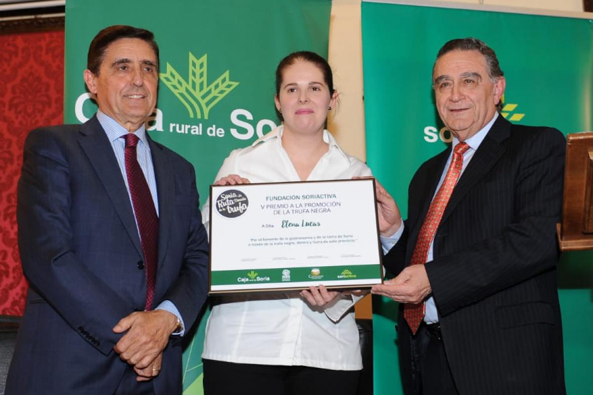 "La ruta dorada de la trufa" "La ruta dorada de la trufa" evento en el casino de Soria