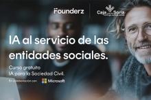 LA FUNDACIÓN CAJA RURAL DE SORIA IMPULSA UNA FORMACIÓN GRATUITA EN INTELIGENCIA ARTIFICIAL GENERATIVA JUNTO A MICROSOFT y FOUNDERZ